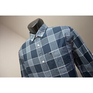 Penguin MunsingWear Dress Shirt Classic Fit Long Sleeve Plaid Mens Sz Medium